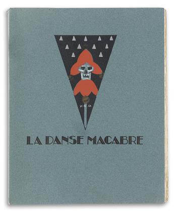 (DANCE OF DEATH/DYL, YAN B. / ART DECO.) MacOrlan, Pierre. La Danse Macabre.